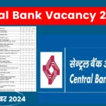 Central Bank Vacancy 2024