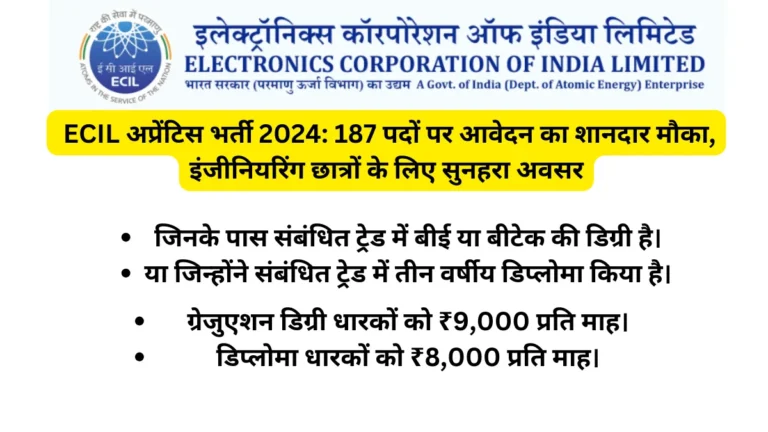 ECIL Recruitment 2024