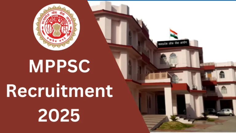 MPPSC Recruitment 2025