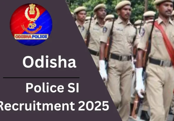 Odisha Police SI Recruitment 2025